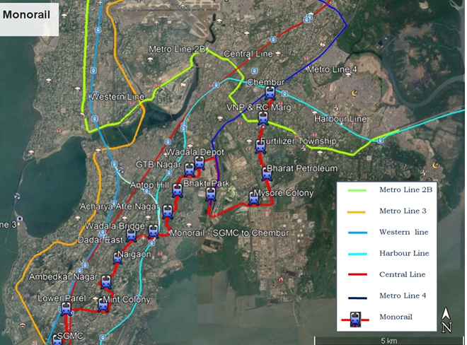 Monorail Map