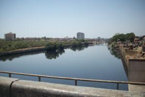 Mithi River at Vakola Nullah