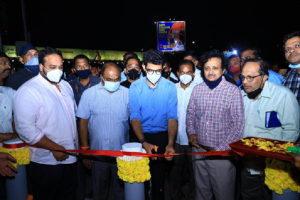 Inauguration Ceremony of Improvements and Beautification at Kalanagar junction and Bhoomipoojan of WEH Cycle Track (Kalanagr to Vakola)