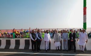 Honourable Prime Minister Shri Narendra Modi inaugurated India s longest sea bridge the Atal Bihari Vajpayee Sewri Nhava Sheva Atal Setu on 12th January