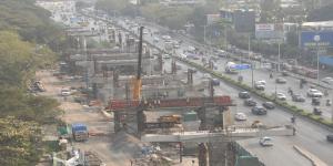 Airport Colony Elevated Station Bird Eye View