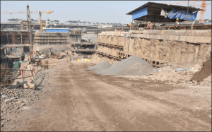CSMIA UG station – Ramp for Vehicular & Machinary Movement