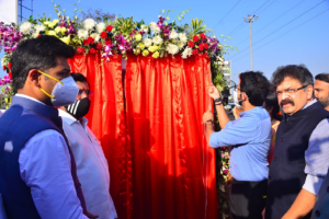 Inauguration of Bridge over Ulhas River near Durgadi Fort 